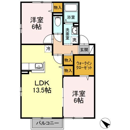 パークサイドセジュールの間取り