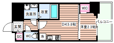 【間取り】 | セレニテ江坂グランデ