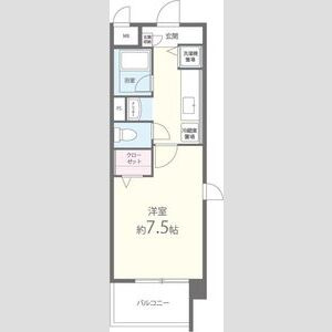 【間取り】 | ヴィレイア101 | お部屋の間取りです