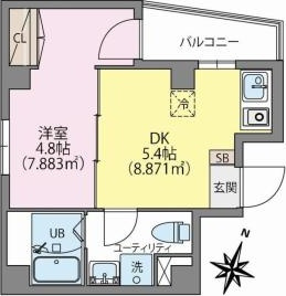mocaの間取り