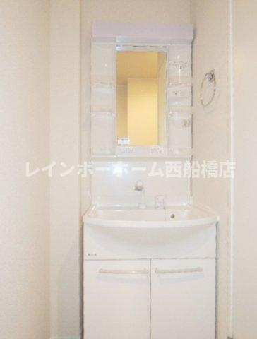 エクシードKSの洗面所