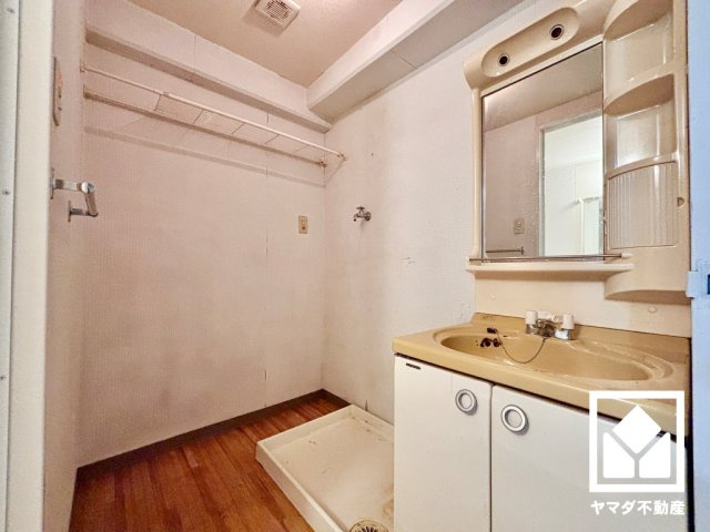 パークテラス桂川の洗面所