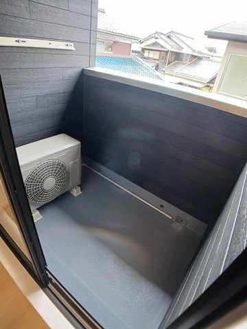 鈴蘭館のバルコニー
