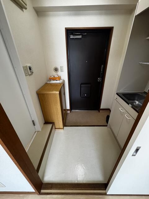 ニューベルハイツの玄関