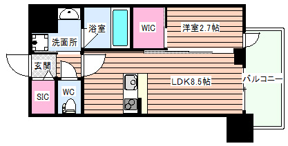 【間取り】 | セレニテ江坂グランデ