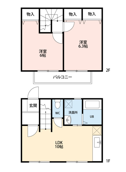 【間取り】 | コーポラスアイレ