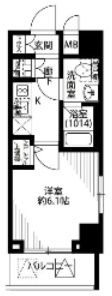 プレール・ドゥーク銀座ＥＡＳＴⅡの間取り
