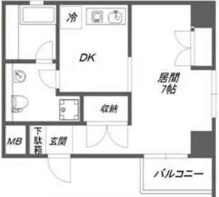 【間取り】 | ＣＯＺＹ－Ｎ（コージ・エヌ） | 間取りです。