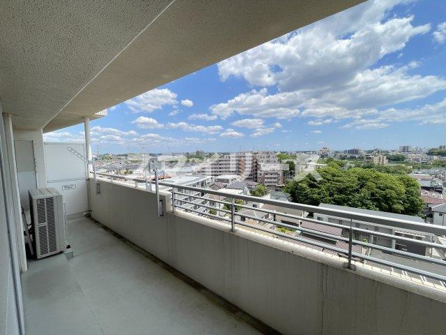 リアライズ柏Ⅱのバルコニー