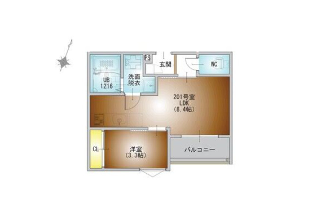 REGALEST守山IIの間取り
