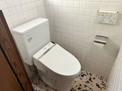 【トイレ】 | 田隈売家 | 平屋には珍しいトイレ2か所設置！ご家族が多くても安心です