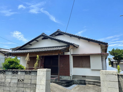 【外観】 | 田隈売家 | 日当たり良好な昭和47年築の平屋！現状渡し＆駐車場拡張可