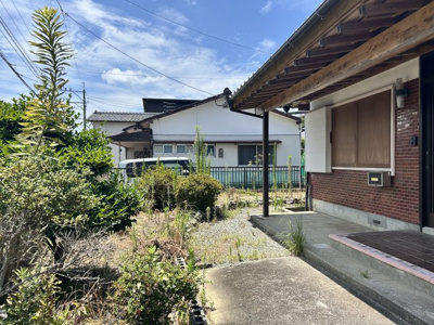【庭】 | 田隈売家 | お庭もポカポカ陽当り良好！前面道路広々で住みやすい平屋