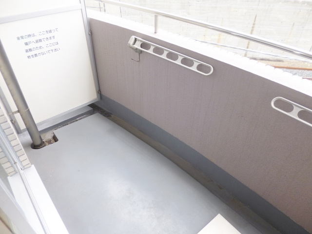 アルビオン田端のバルコニー|バルコニーです