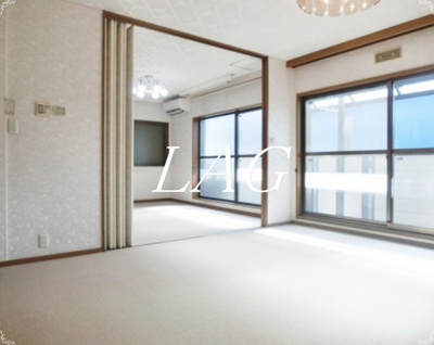 【居間・リビング】 | 北区西が丘１丁目戸建 | 洋室のお部屋です。