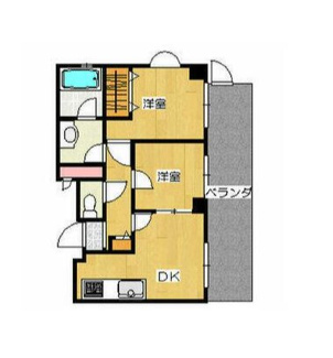 【間取り】 | シャルム大和 | 間取りです。