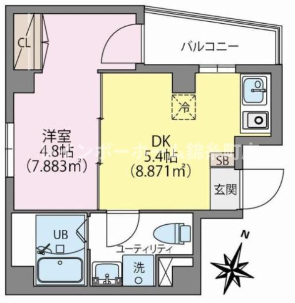 mocaの間取り