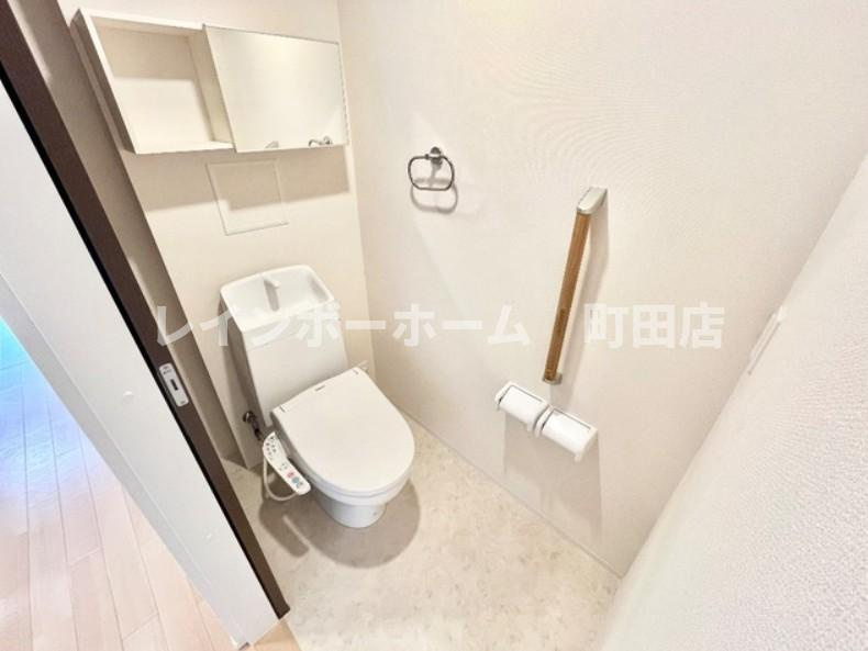 エスポワール※初期費用分割あと払いサービス利用可能物件のトイレ|同施工会社参考写真