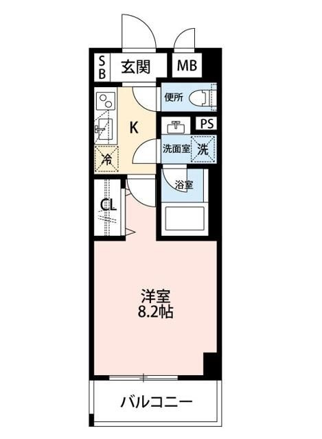 ＤｅＬＣＣＳ池袋Ⅱの間取り|間取りです。
