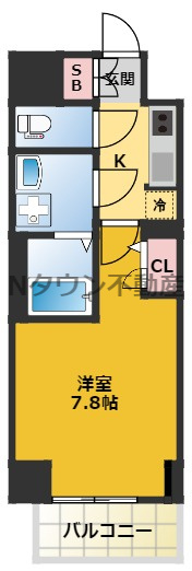 【間取り】 | S-RESIDENCE葵 | 間取りです。
