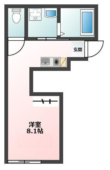 ルラシオン沼袋１０１の間取り|間取りです。