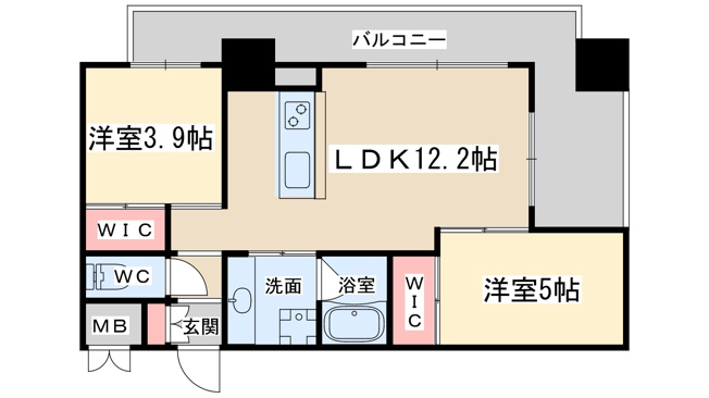 【間取り】 | ノルデンタワー南森町アドバンス