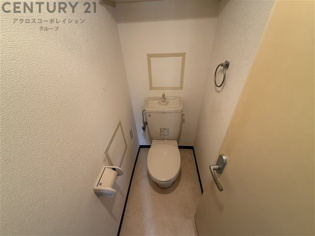 清潔感のあるトイレです
