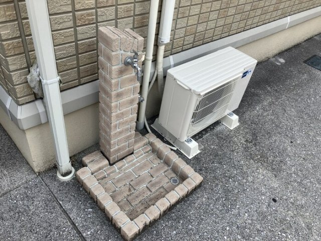 リビングタウン北川添 B棟のその他共用部分|ペット足洗い場