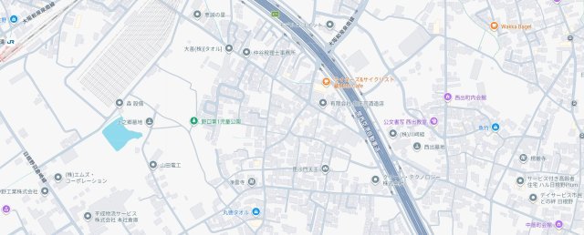 泉佐野市日根野　第2期　新築一戸建ての地図