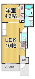 ルシェロ上ヶ原の間取り
