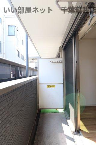 AQUE3のバルコニー|バルコニー付きです