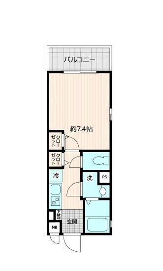 ダウンタウンレジデンスの間取り|間取りです。