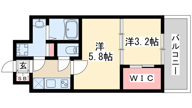 【間取り】 | セレニテ江坂ルフレ