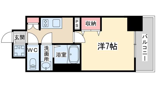 【間取り】 | ファーストフィオーレ新梅田