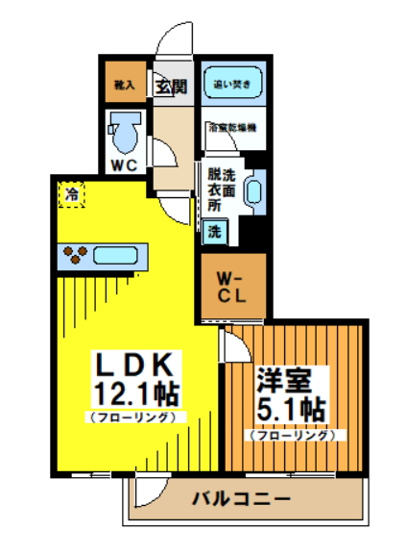 【間取り】 | グランフォルトゥーナ羽根木