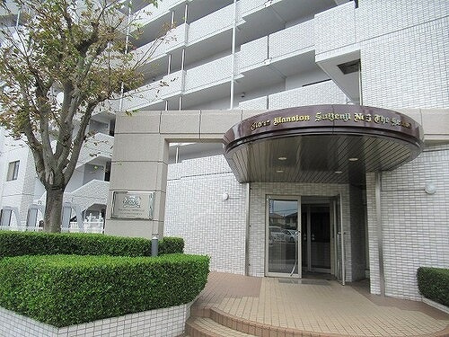 熊本市中央区水前寺３丁目の賃貸マンションのエントランス|マンションエントランス