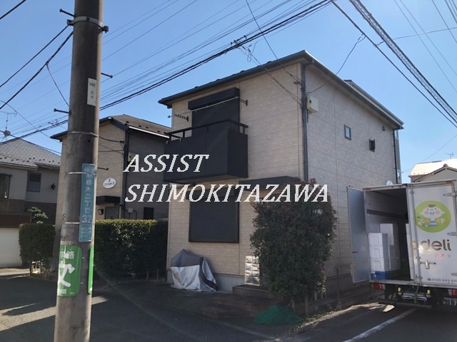 世田谷区羽根木２丁目のアパートの外観