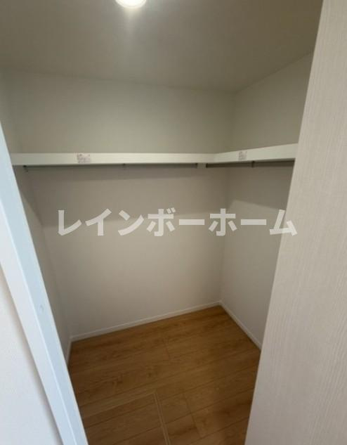 特典：仲介手数料が無料です!!の収納|※別部屋参考写真。