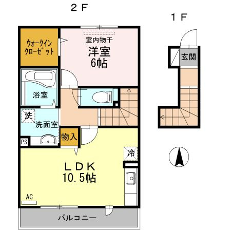 サンボナール錦の間取り