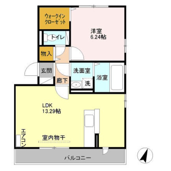ラ・グランメールの間取り