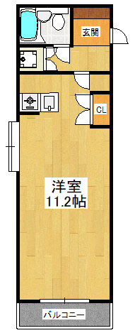 ローズマンションA28番館の間取り