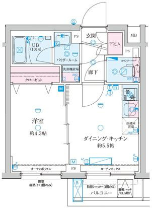 【間取り】 | GENOVIA京成立石Ⅴ(ジェノヴィア京成立石Ⅴ）
