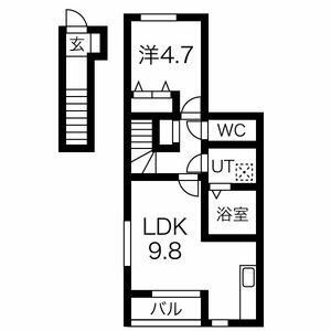 【間取り】 | リバーサイド