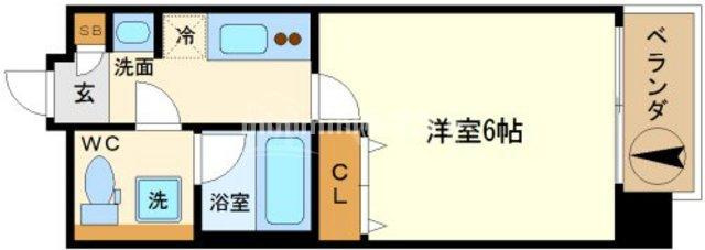 ＬＣ難波の間取り