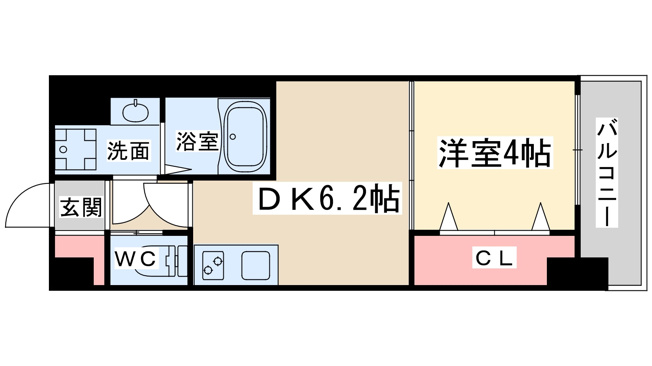 【間取り】 | Ａｌｉｖｉｓ北梅田
