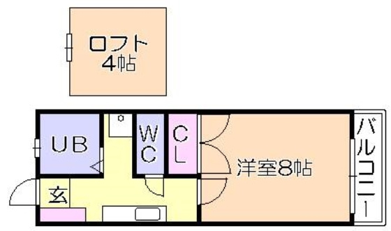 トリヴェール上津【10.000円キャッシュバック対象物件】の間取り