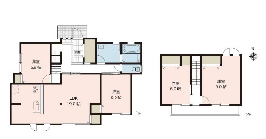 箱清水中古戸建の間取り|リフォーム済み物件！いつでも見学可能です♪お問合せは＜Tel 026-477-7419＞まで♪ 