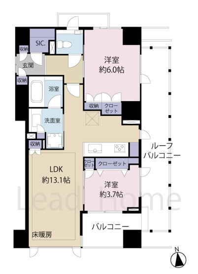 【間取り】 | アトラス恵比寿