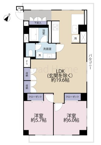 【間取り】 | 秀和高樹町レジデンス