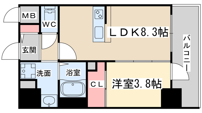 【間取り】 | エスリードレジデンス梅田グランゲート